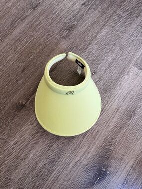 Malbon Neon Yellow Golf Visor